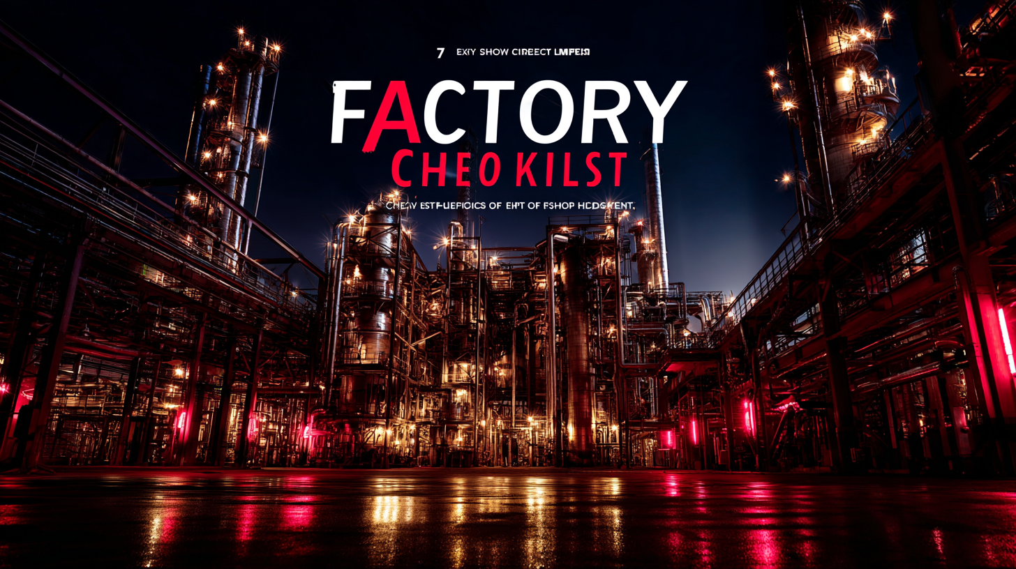 Ultimate Checklist for Choosing the Best Factory: 7 Key Factors and Industry Insights You Can't Ignore