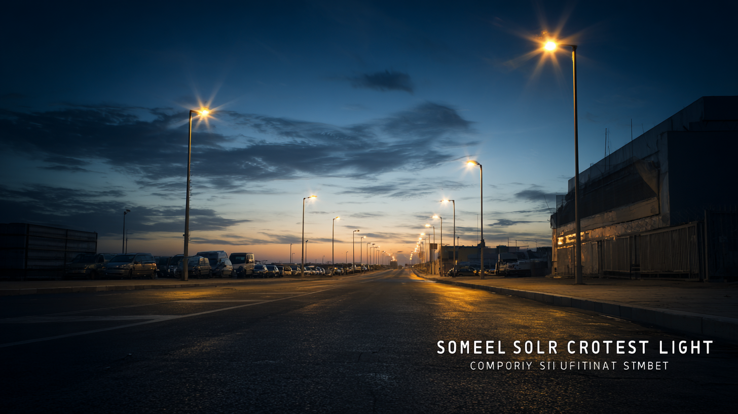 Unlocking the Advantages of Best Commercial Solar Street Lights for Diverse Applications