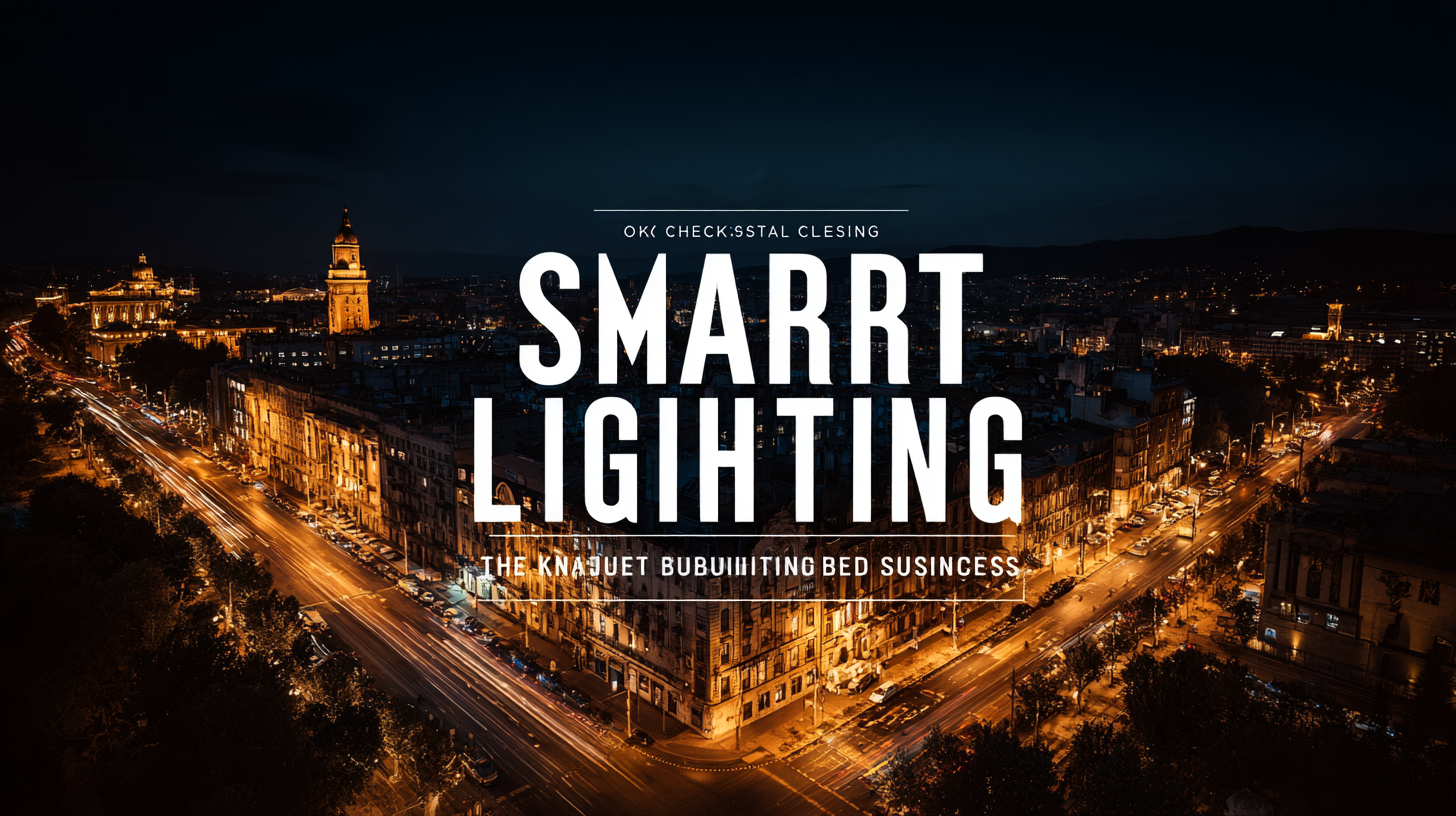 Ultimate Checklist for Sourcing the Best Smart Lighting Solutions for Your Business