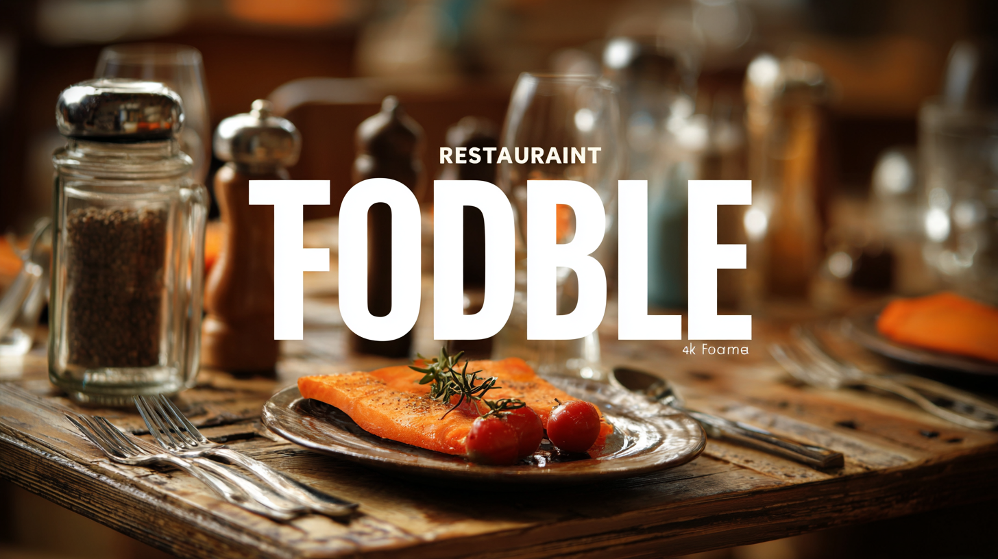 Ultimate Guide to the 7 Essential Features of the Best Food Restaurant Table