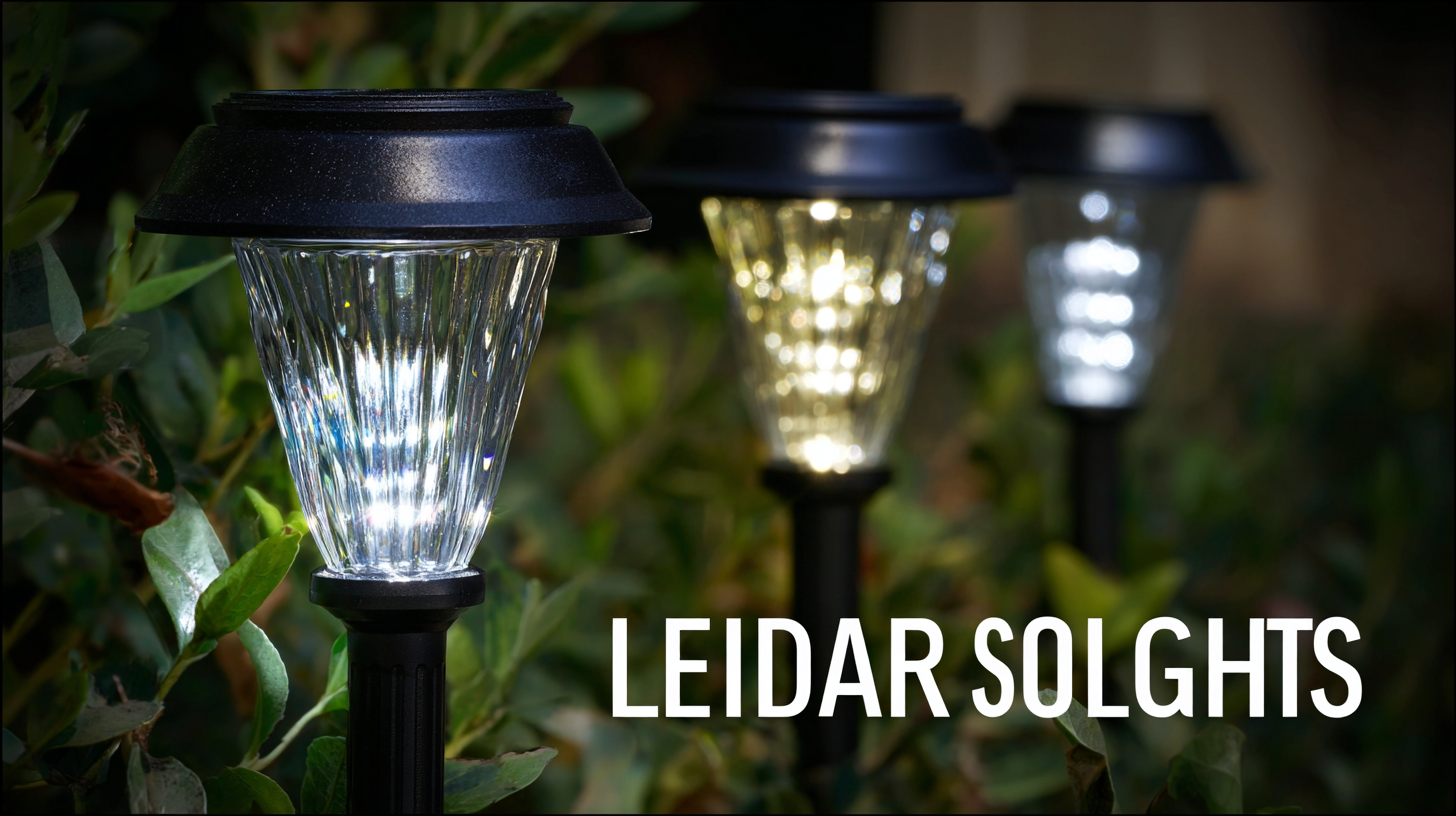 How to Choose the Best LED Solar Lights for Your Outdoor Space