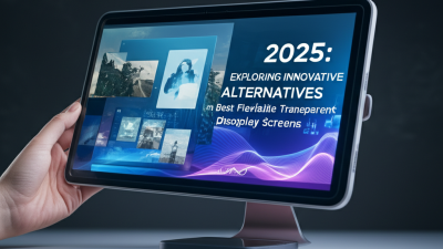 Embracing 2025: Exploring Innovative Alternatives in Best Flexible Transparent Display Screens