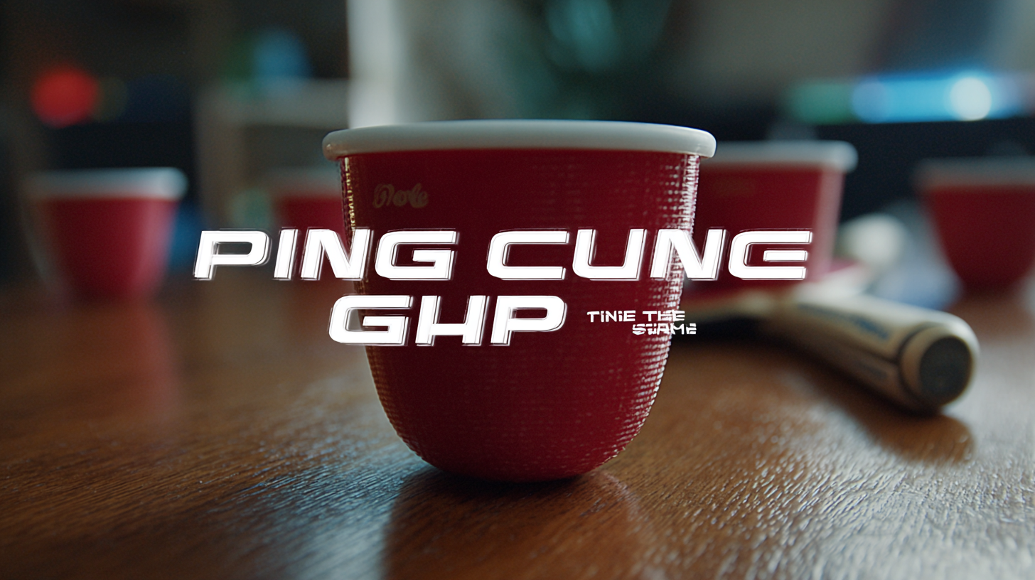 Unveiling the Specs of the Best Ping Pong Cup Game: A Comprehensive Technical Overview