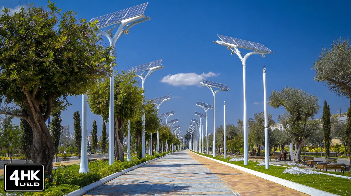 Innovative Applications of the Best Solar Street Light in Urban Infrastructure Enhancement