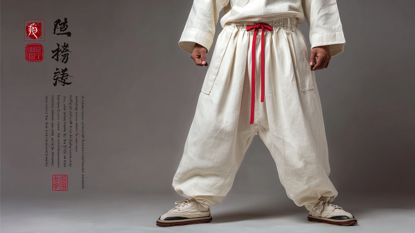 China's Pride in World Class Craftsmanship for Best Baggy Pants White Exported Globally