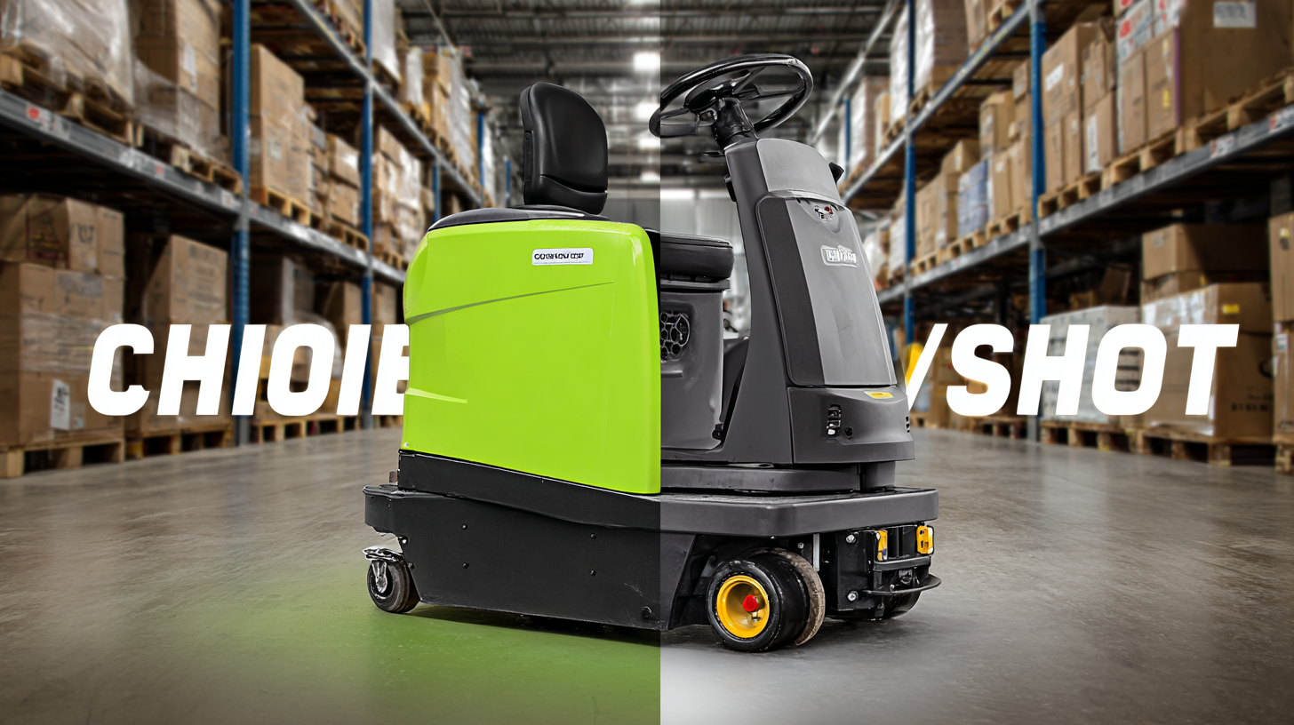How to Choose the Best Riding Floor Scrubber for Your Business Needs