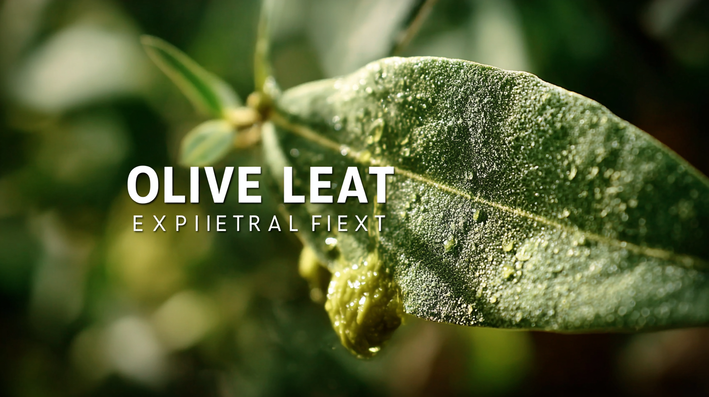 How to Identify High-Quality Olive Leaf Extract for Your Business Needs