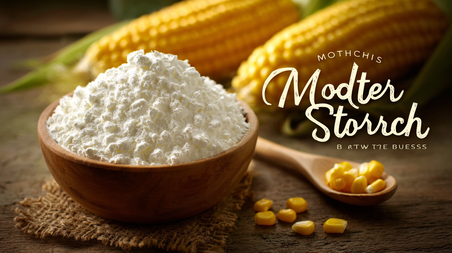 How to Choose the Best Modified Corn Starch for Your Business Needs