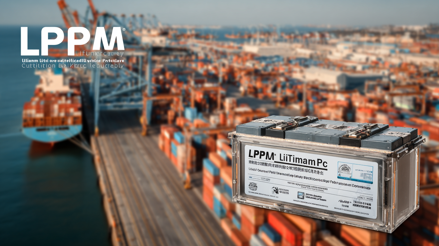 Navigating Global Trade Certifications for the Best Lithium Phosphate Battery Pack with A Step by Step Guide