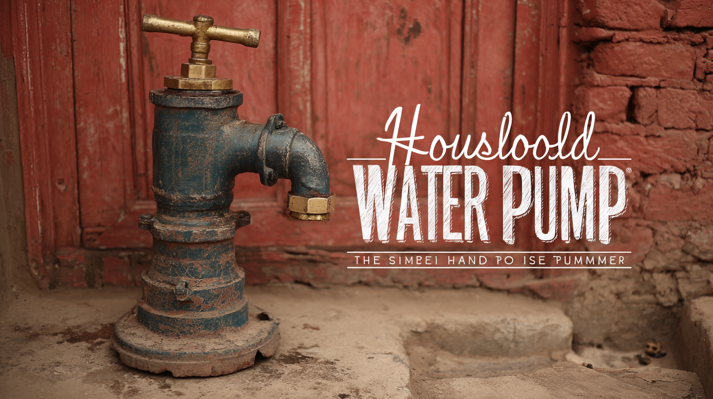 7 Essential Tips for Choosing the Best Household Water Pump for Your Home