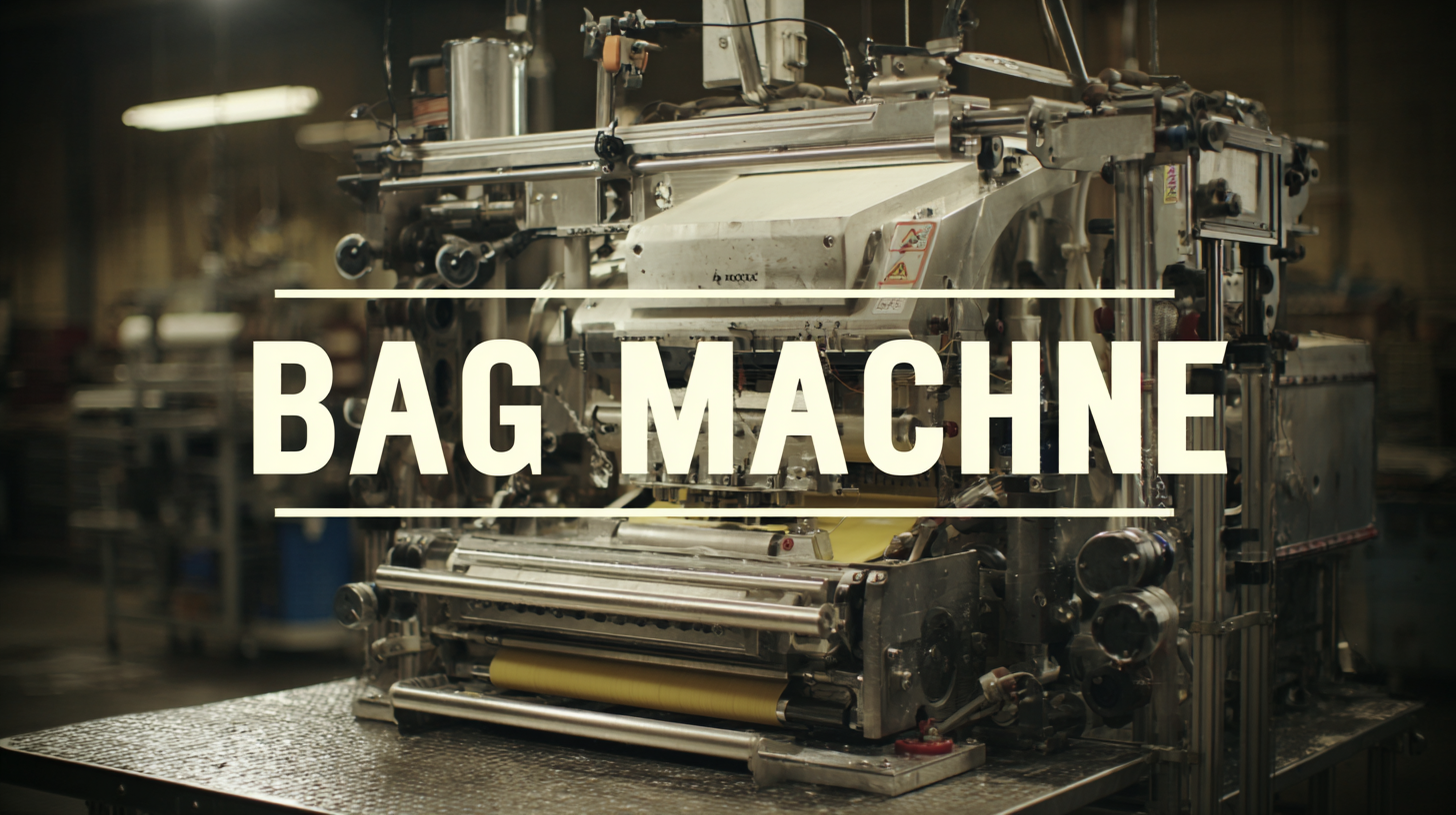 How to Choose the Best Bag Making Machine for Your Business Needs