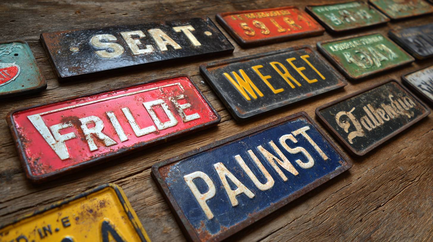 The Ultimate Comparison of Best Metal Signs for Global Buyers Revealing Industry Trends and Insights