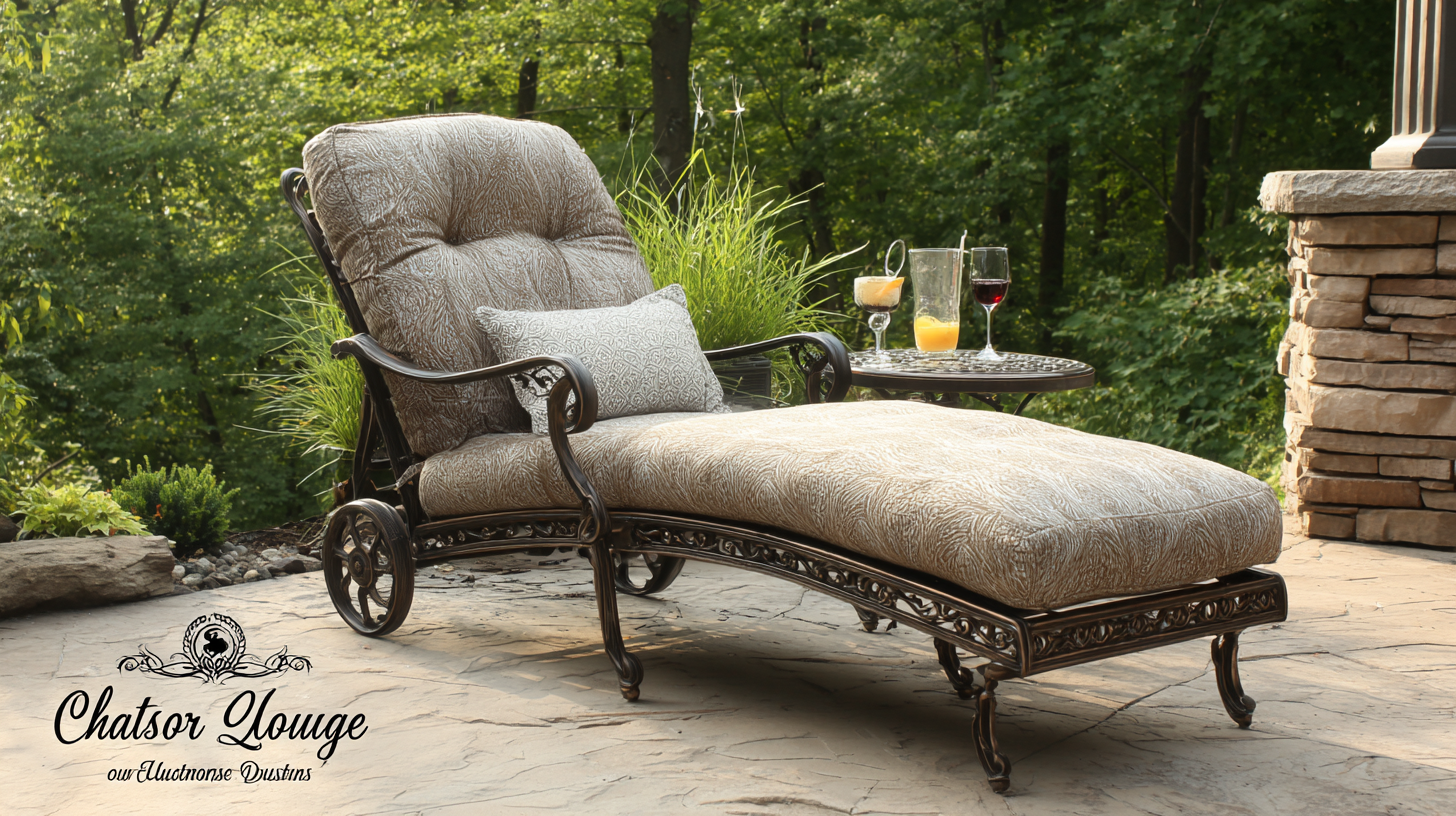What is the Significance of Selecting the Best Outdoor Chaise Lounge for Your Business