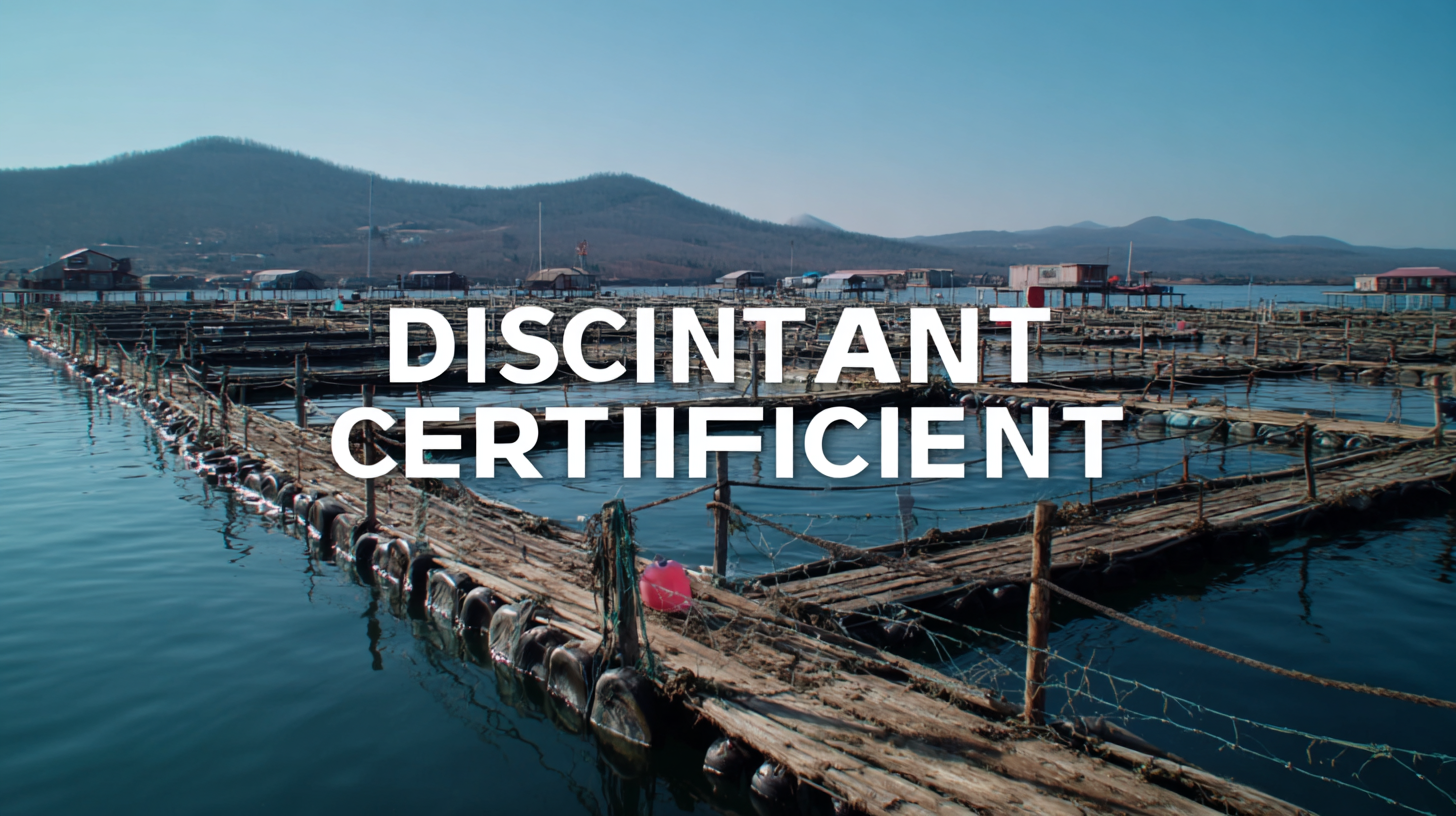 How to Navigate Import Export Certifications for the Best Disinfectant in Aquaculture