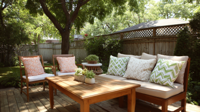 Top Strategies for Sourcing Best Backyard Furniture: Insights and Data for Global Buyers