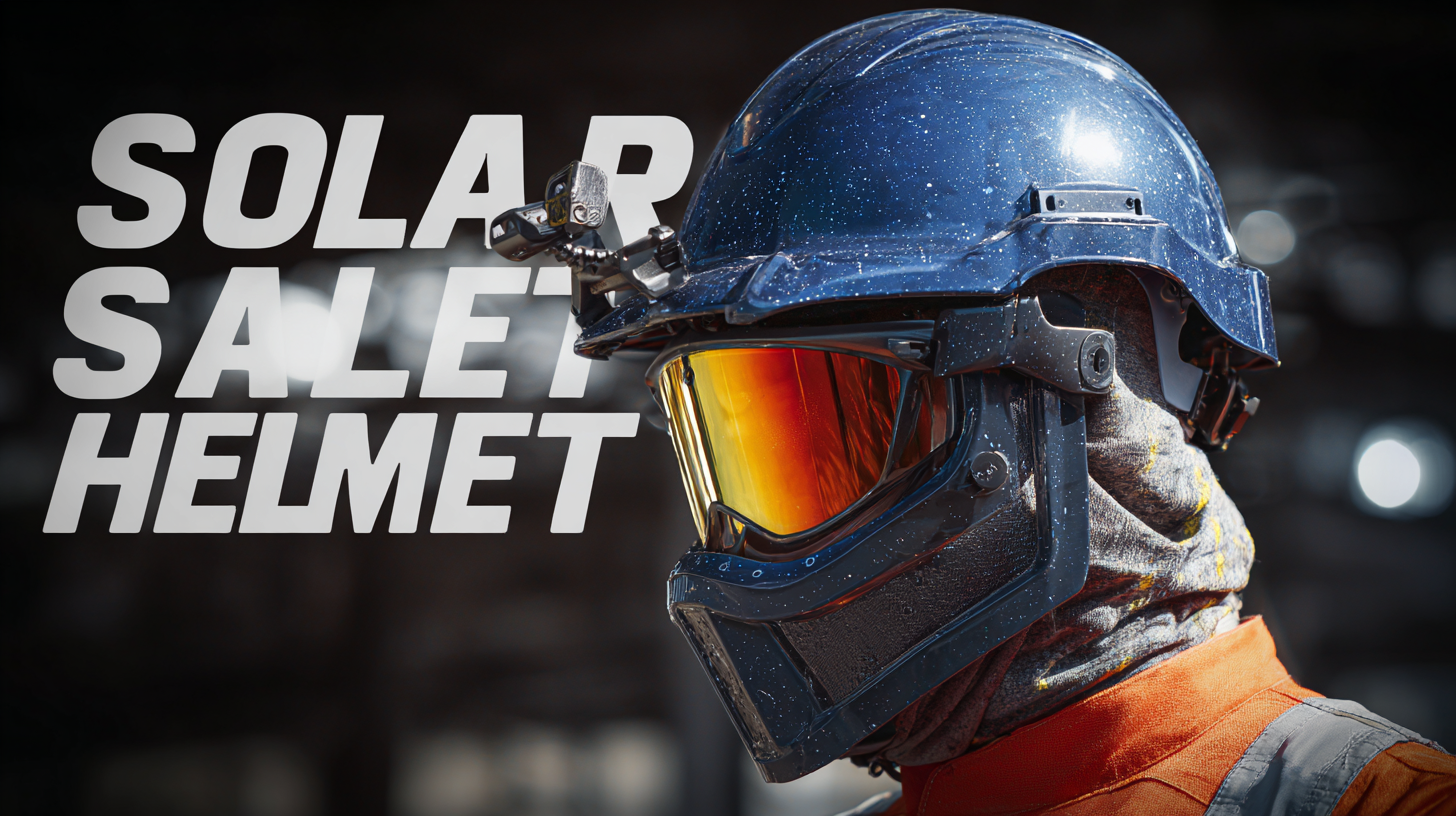 2025 Industry Trends: How the Best Solar Safety Helmet is Revolutionizing Worker Safety