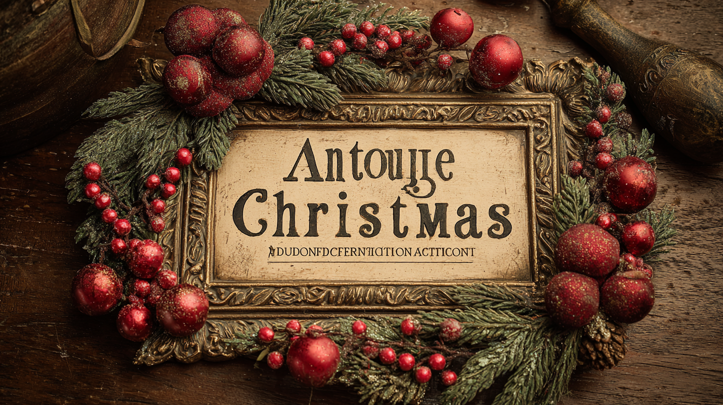 Top 2023 Antique Christmas Decorations with Import Export Certification Insights