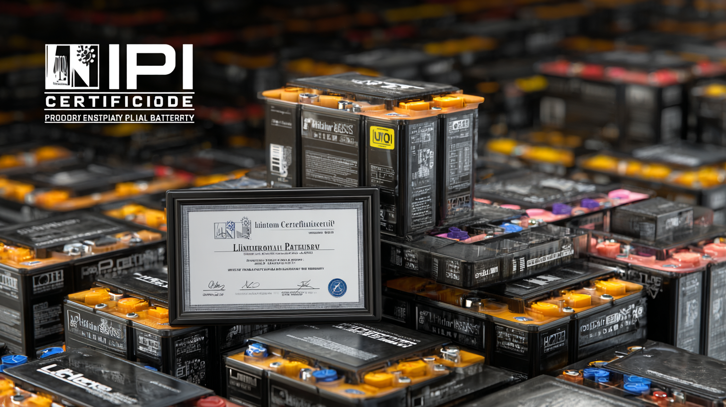 How to Navigate Import and Export Certifications for the Best Lithium Iron Phosphate Battery