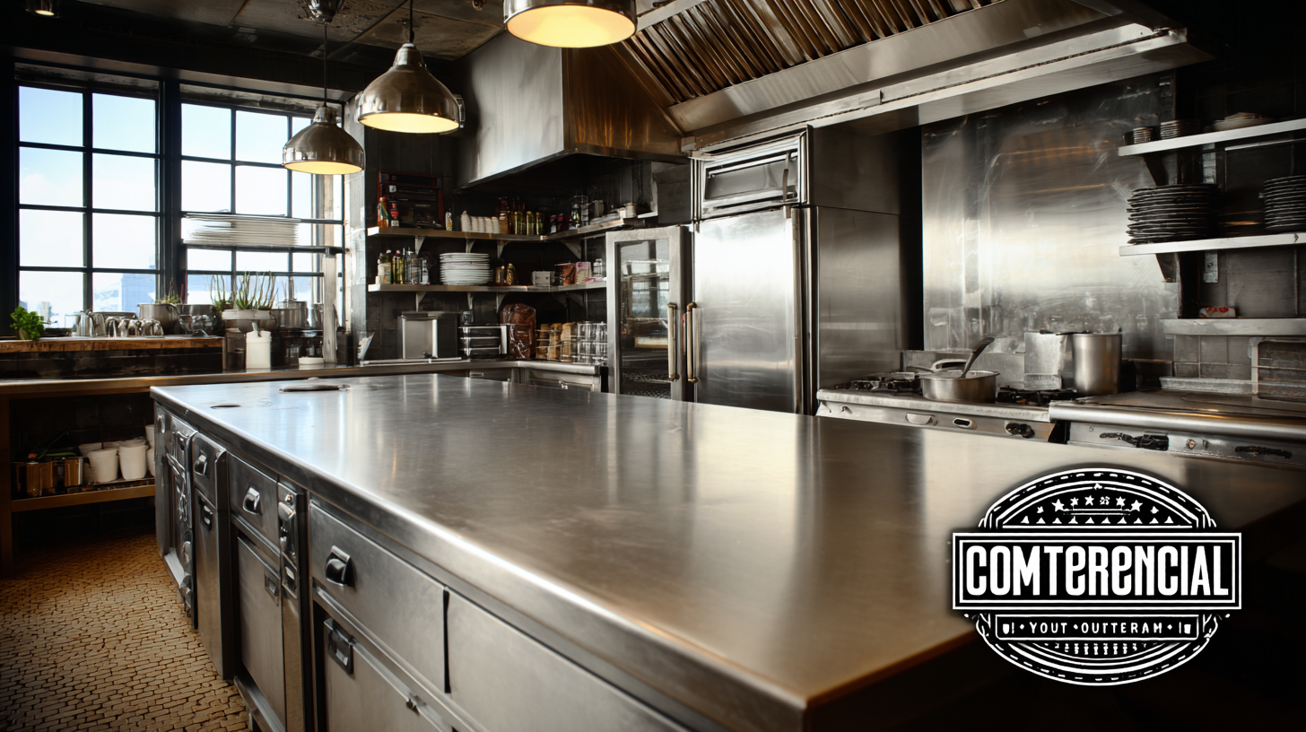 7 Reasons Why the Best Commercial Countertop Is Essential for Your Food Business Success