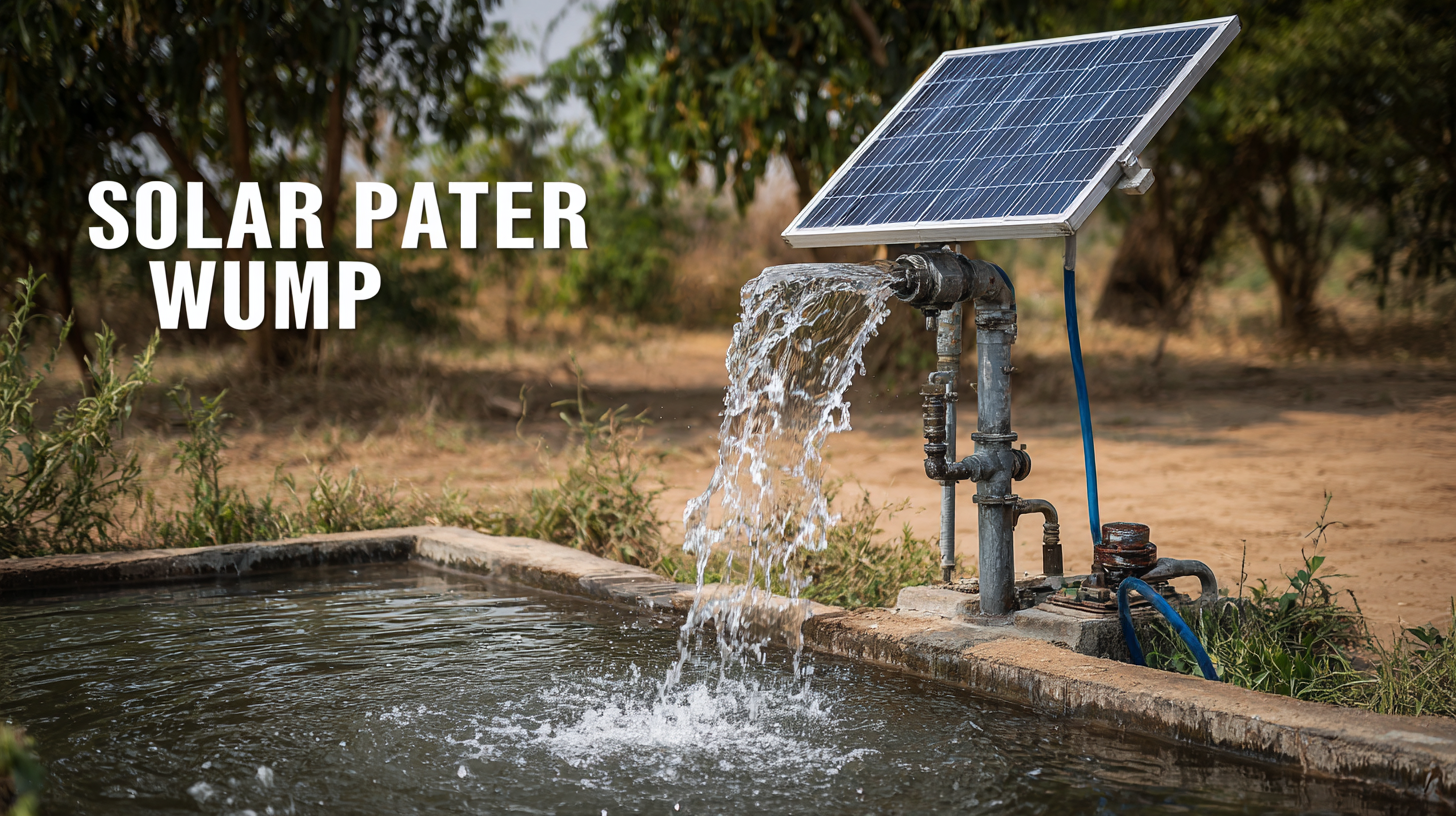Exploring Versatile Applications of Best Solar Panel Water Pumps and Effective Usage Tips