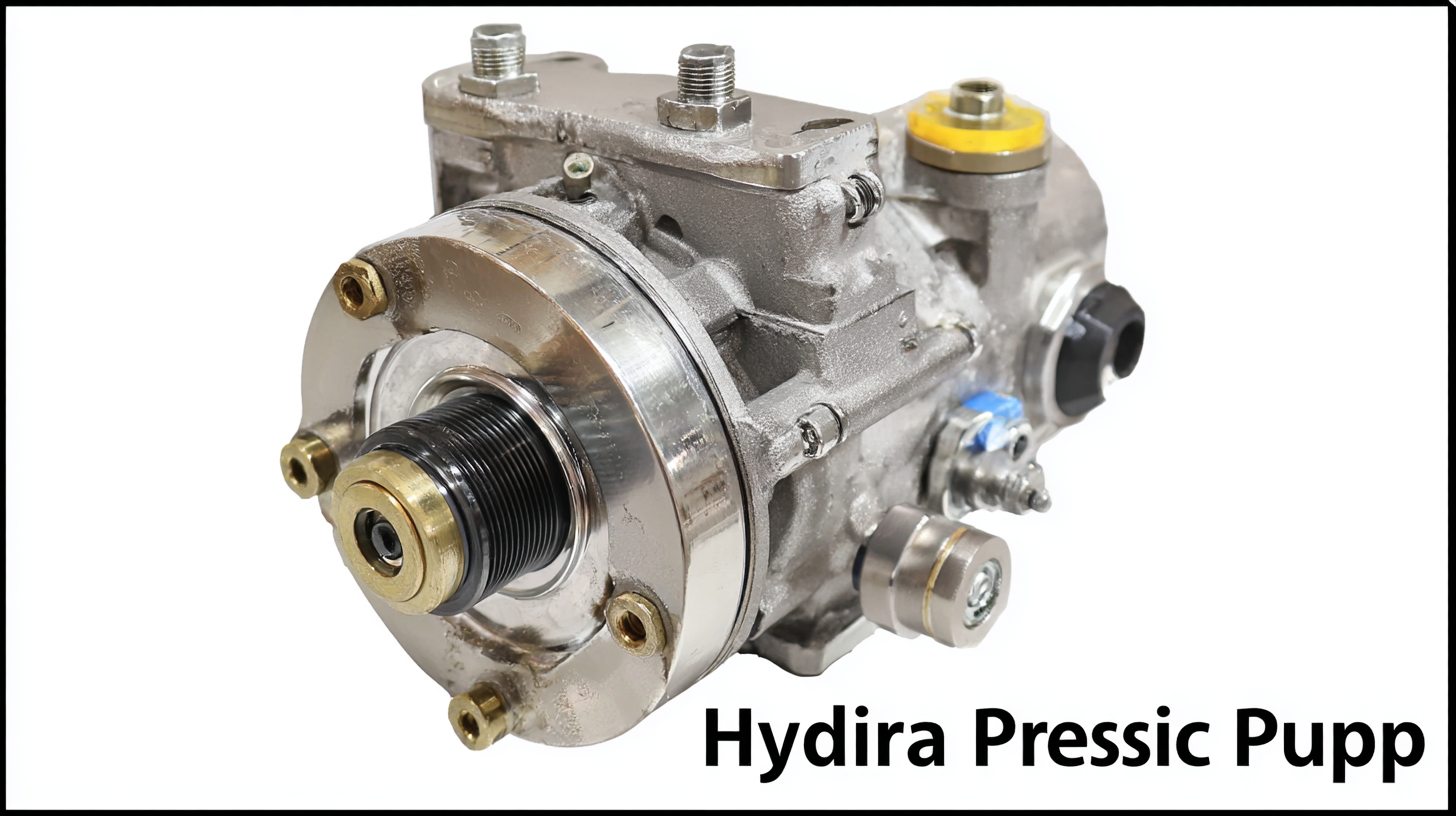 Exploring the Top 5 Best Hydraulic Pressure Pump Models for Industrial Applications