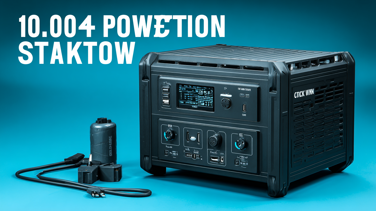 Ultimate Checklist for Finding Your Ideal 1000w Power Station Solutions