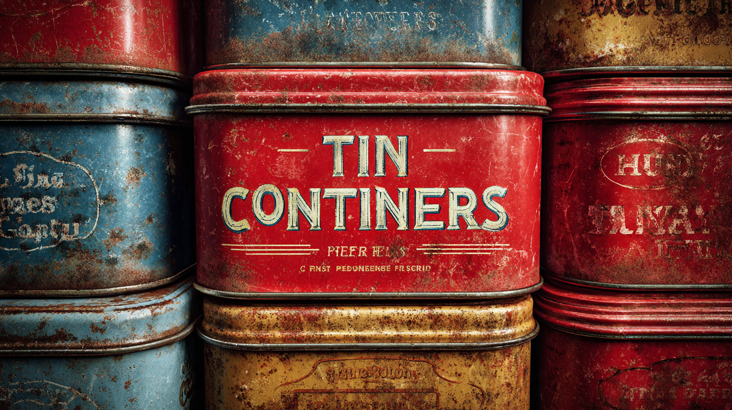 Top Strategies for Sourcing the Best Tin Containers to Boost Your Global Procurement Efficiency