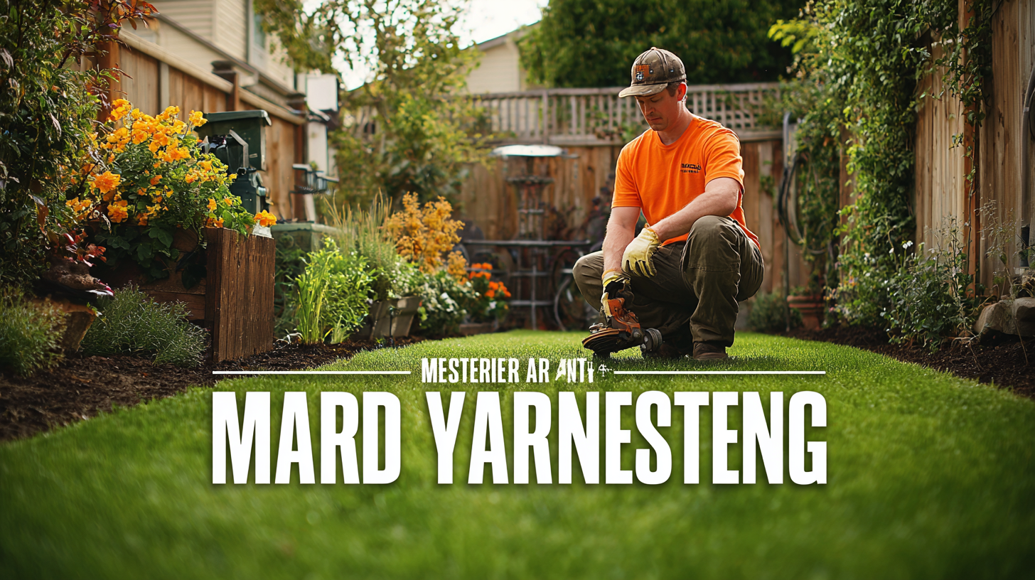 Mastering the Art of Best Residential Yard Maintenance Tips for Global Buyers
