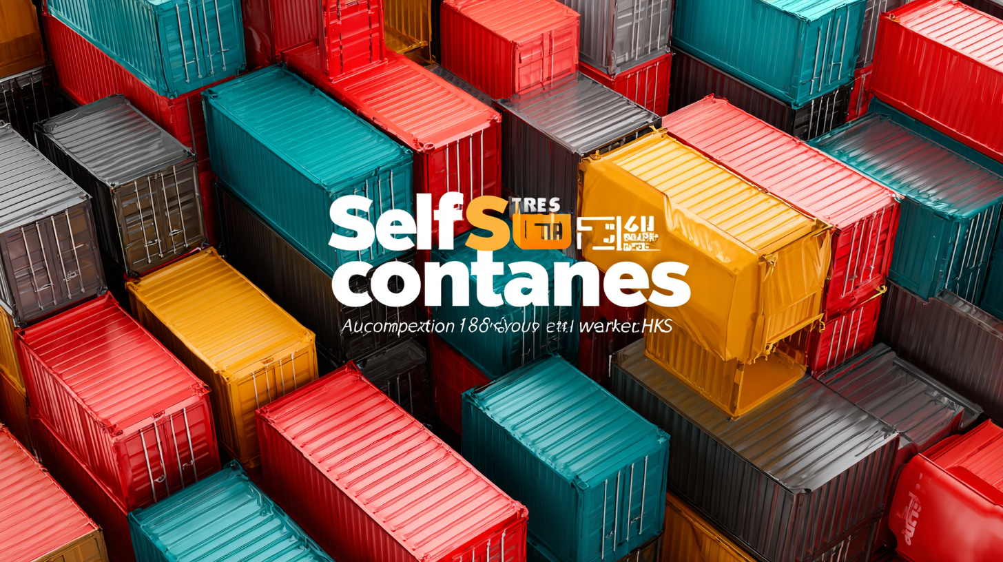 Navigating the Best Self Storage Containers Market Trends for Global Buyers in 2025