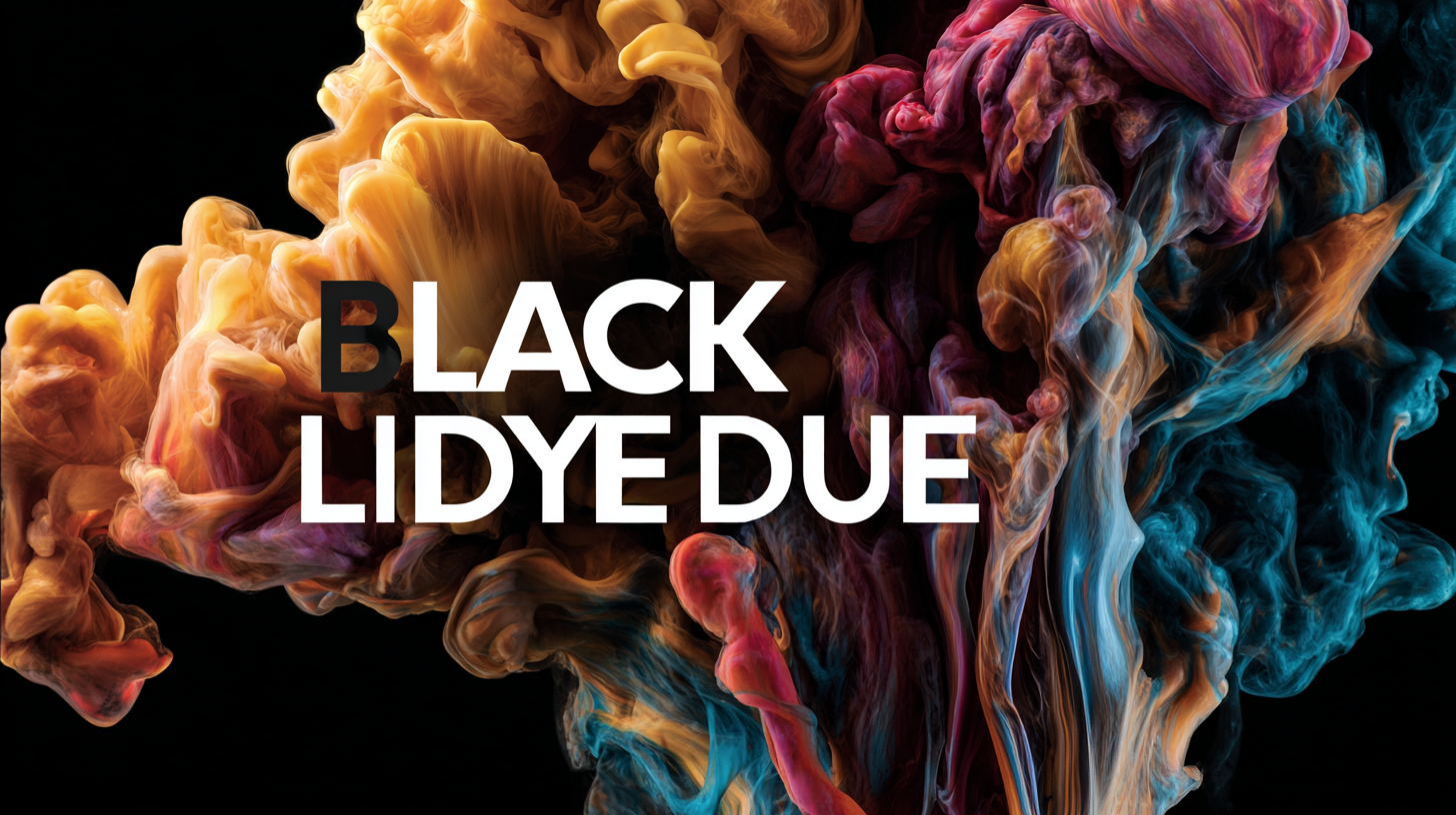 Exploring Best Black Liquid Dye Technical Specifications with Comprehensive Application Tutorial for Global Buyers