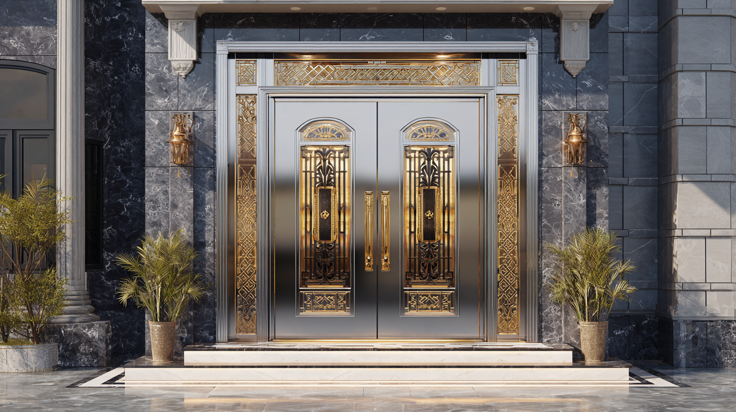 Premium Aluminium Alloy Doors from China's Leading Factory: Global Quality Delivered