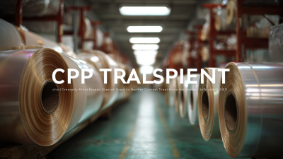 Crafting Excellence in Every Roll of Best CPP Translucent Film Made in China for Global Needs