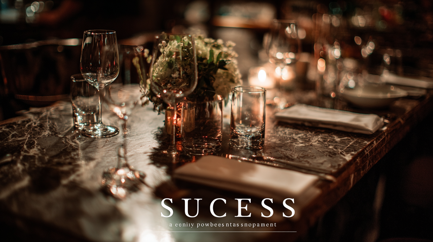 Unlocking Success: How to Source the Best Table Decoration Suppliers for Restaurants Worldwide