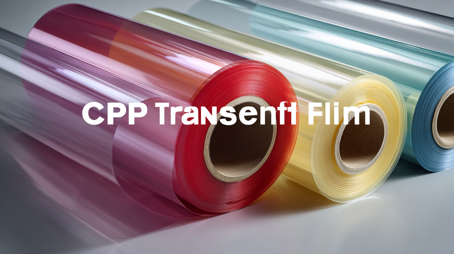 Crafting Excellence in Every Roll of Best CPP Translucent Film Made in China for Global Needs