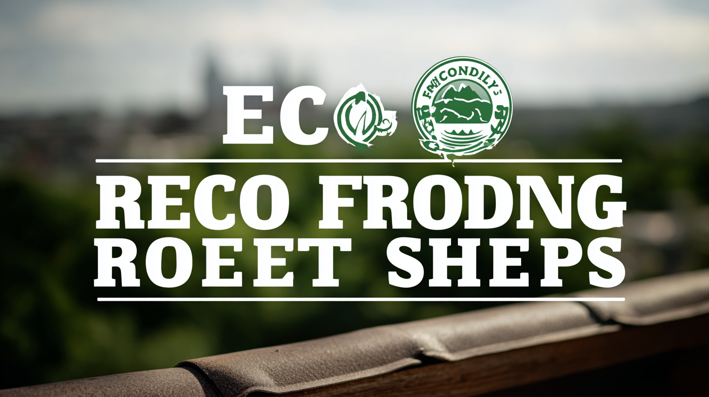 How to Choose the Best Eco-Friendly Roofing Sheets for Your Sustainable Building Project