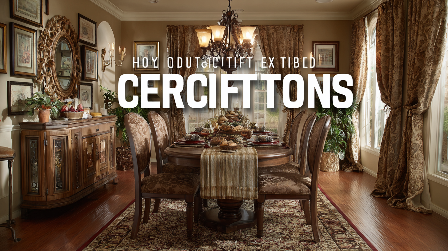 How to Navigate Import Export Certifications for the Best Home Decor Dining Table
