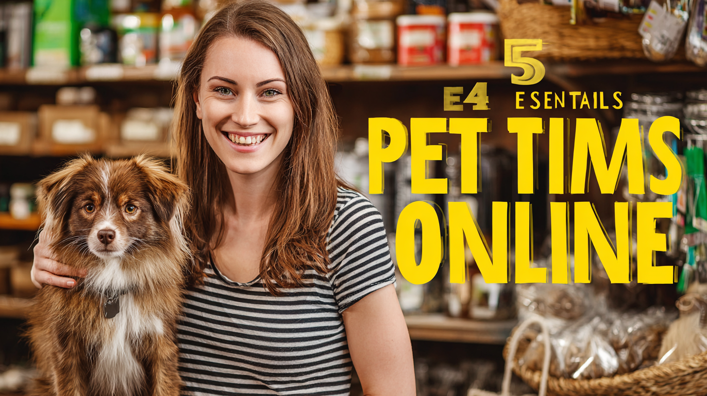 5 Essential Tips for Finding the Best Pet Items Online