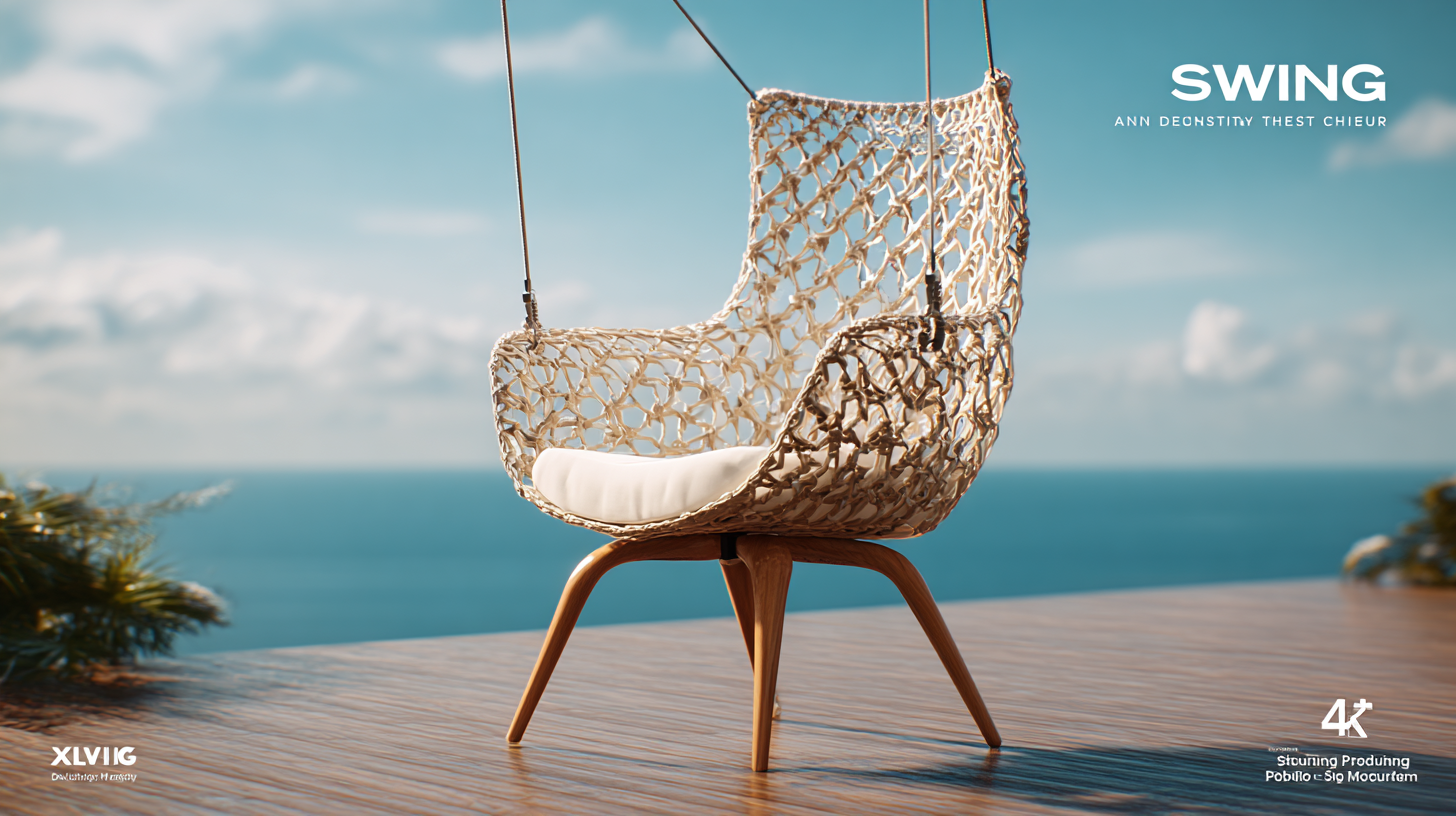 Elevating Industry Production Standards with the Best Swing Chair Design