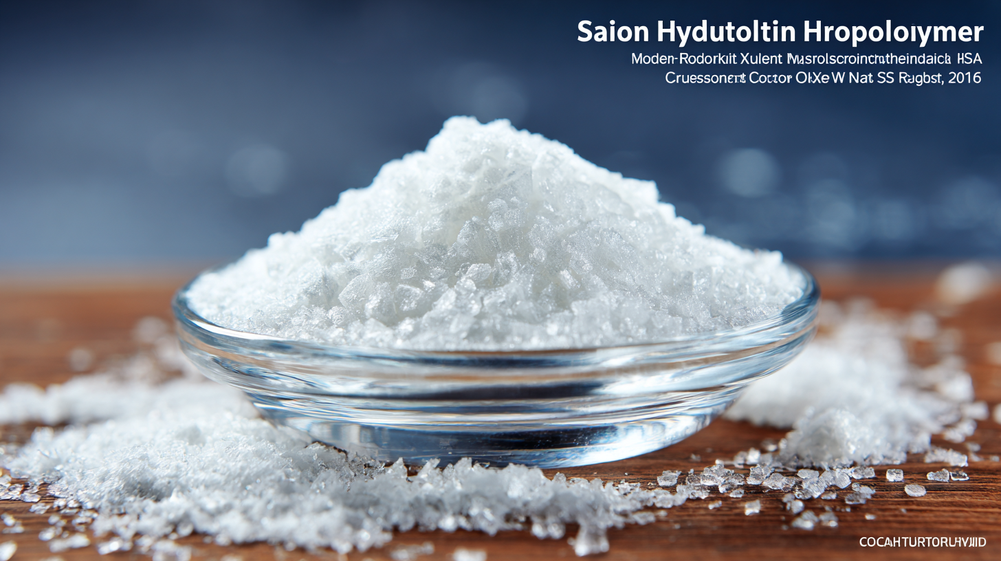 Global Market Insights for Best Sodium Hyaluronate Crosspolymer in 2025 with Essential Purchasing Tips