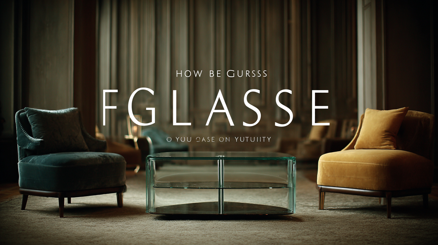 How to Choose the Best Furniture Glass for Your Unique Space Needs