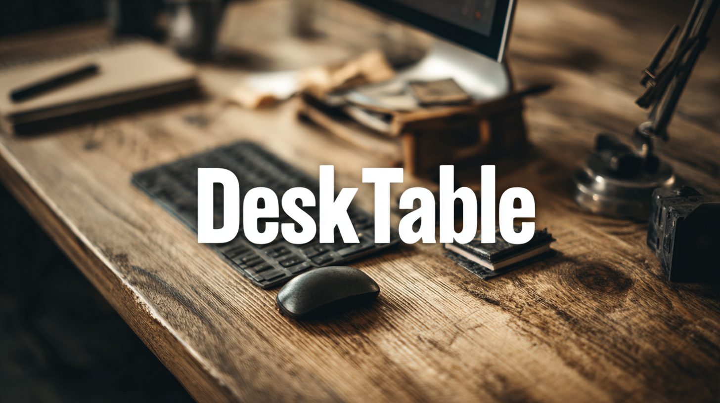 Finding Top Quality Suppliers for the Best Desk Table Solutions