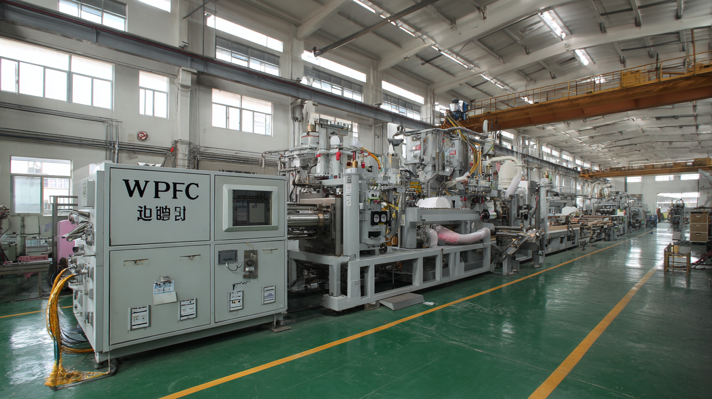 Unparalleled Quality in Chinese Manufacturing Leading the World with the Best Plastic WPC Extrusion Machines