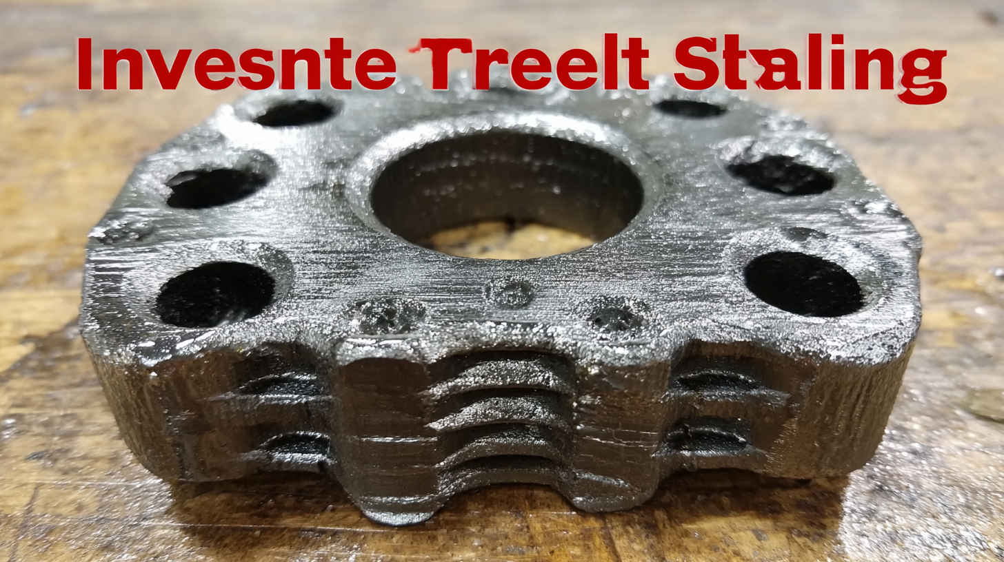 Future Trends in Best Investment Casting Steel for 2025 Industry Growth