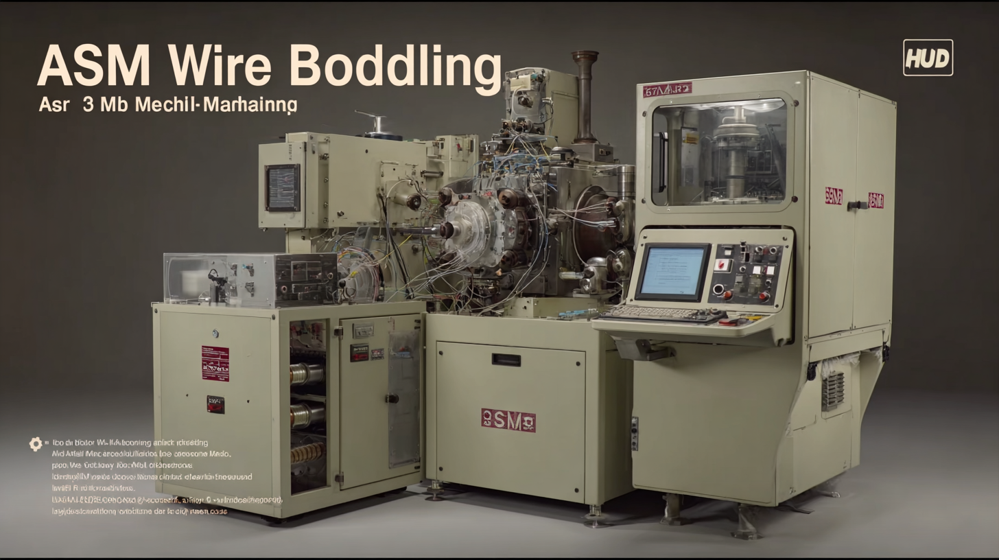 Exploring Alternatives to the Best Asm Wire Bonding Machine in Advanced Manufacturing