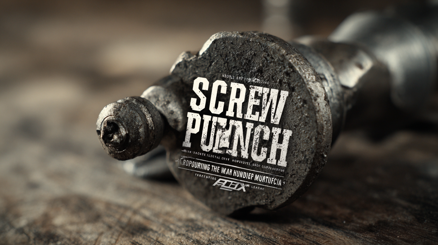 Exploring the Top Alternatives to the Best Screw Second Punch for Your Manufacturing Needs