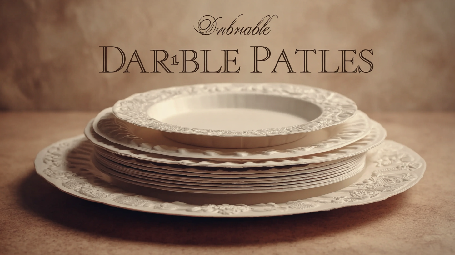 The Future of Durability in Disposable Tableware Trends and Comparisons for 2025