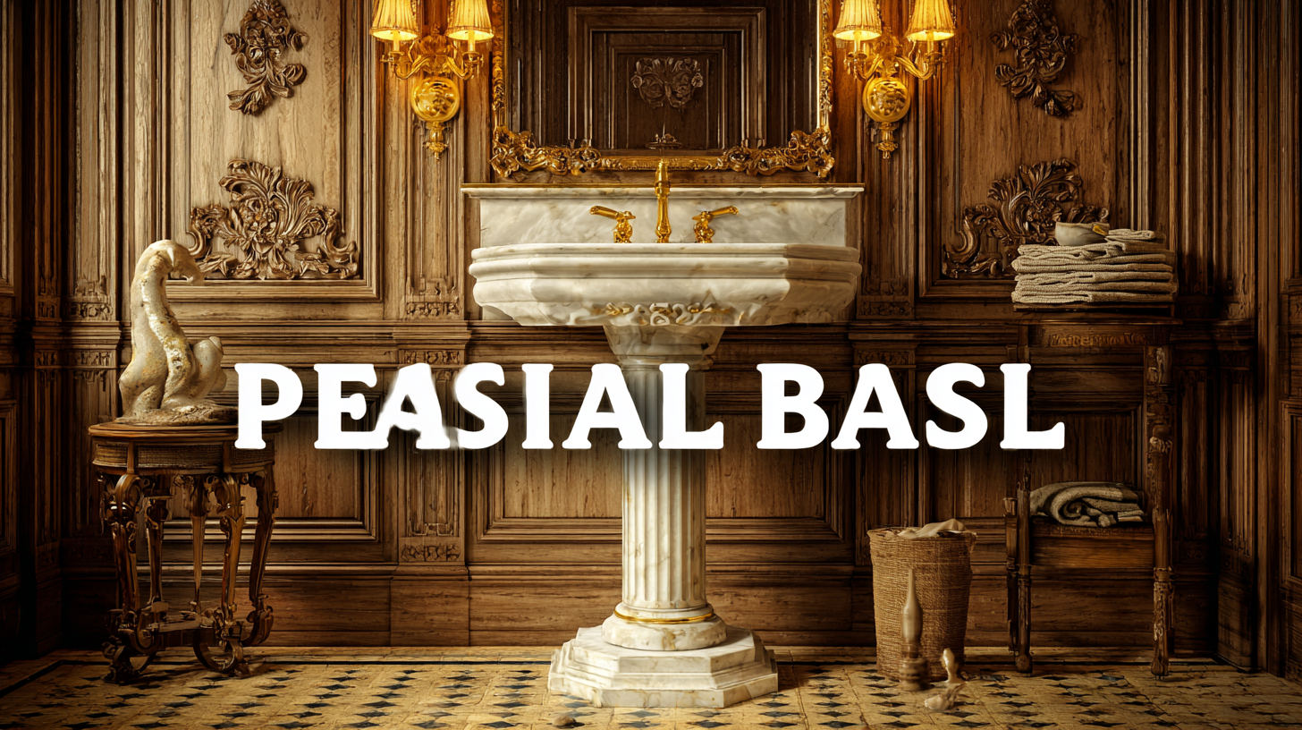 Ultimate Guide to Choosing the Best Pedestal Basin for Your Global Procurement Needs