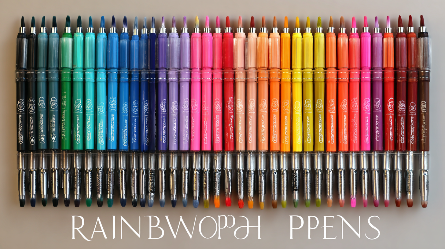 Ultimate Checklist for Sourcing the Best Rainbow Brush Pens for Your Creative Business