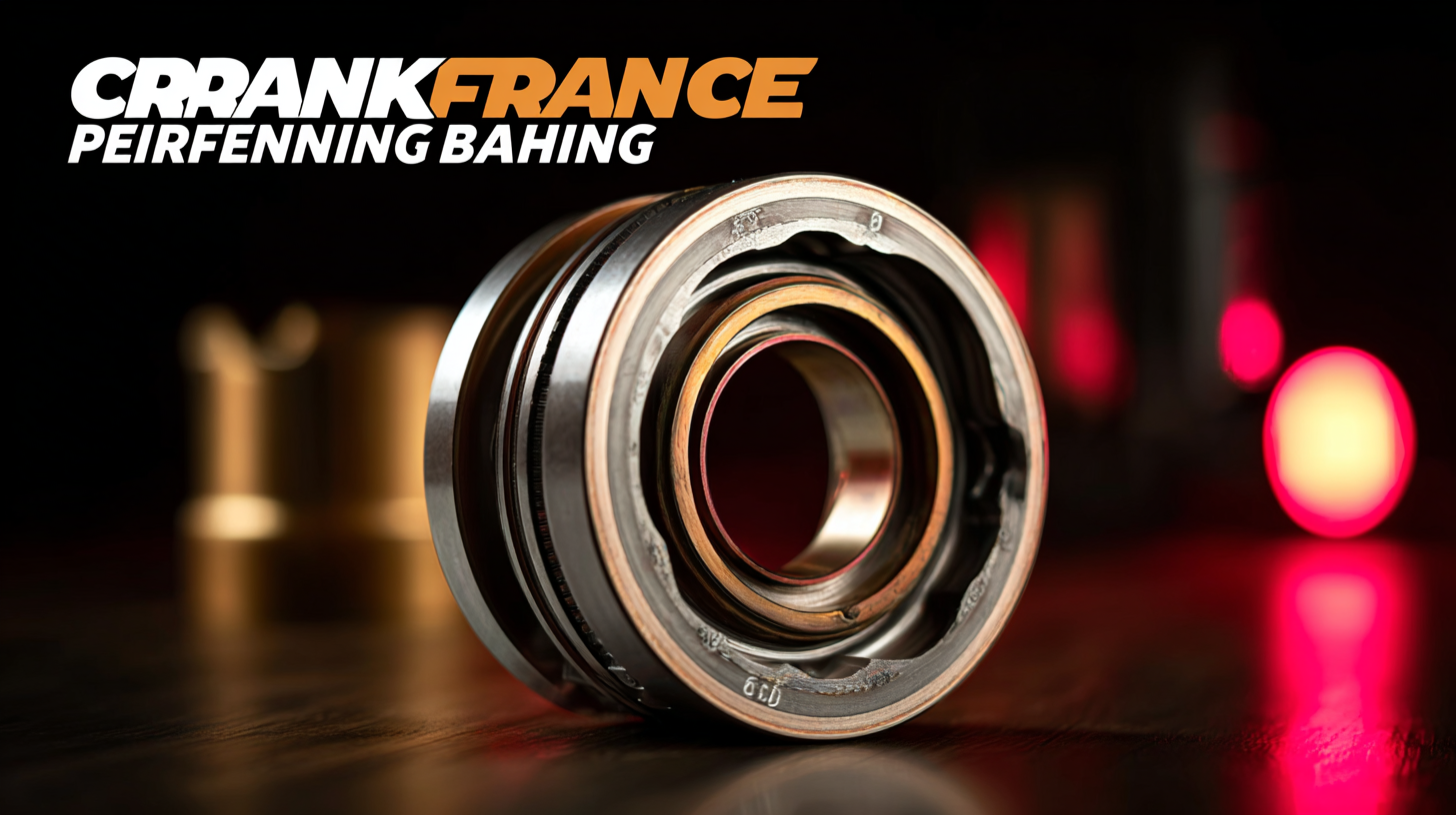 Unlocking Performance: The Advantages of Choosing the Best Crankshaft Bearing for Your Engine