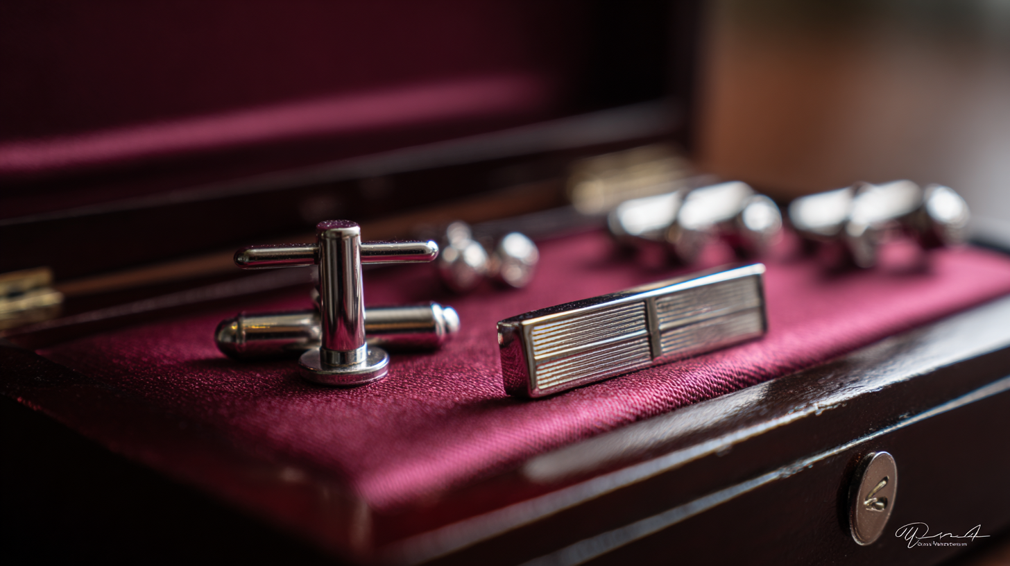 Unleashing the Power of Chinese Manufacturing with Premier Tie Bar and Cufflink Sets